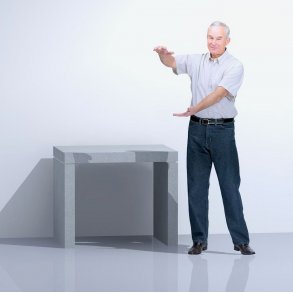 Vejebord - granitbro