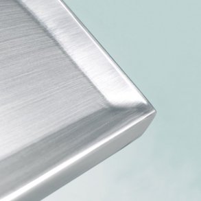 Rustfrit st�l, vulstkant